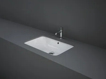 RAK-VARIANT - Undermount rectangular ceramic washbasin by RAK Ceramics