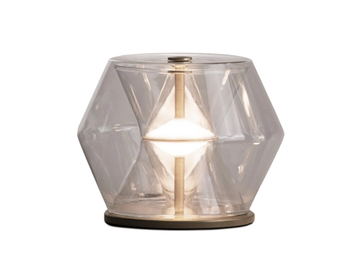 ARGYLE - LED blown glass table lamp by Rakumba