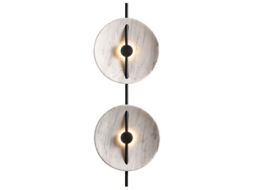 MITO - LED Carrara marble wall lamp by Rakumba