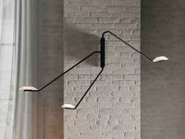 TEMA - Adjustable LED wall lamp by Rakumba