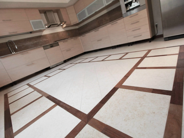 LINFA - Natural stone and wood wall/floor tiles by RAMA 1956