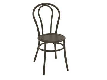 BISTRÒ - Stackable galvanized steel garden chair by RD Italia