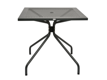 ESTATE - Square galvanized steel garden table by RD Italia