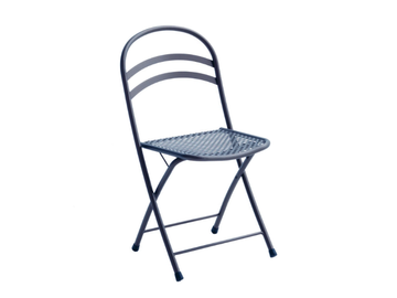 FLIPPER - Folding galvanized steel garden chair by RD Italia