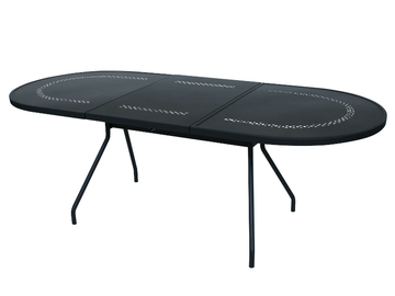 NEW REEF - Extending galvanized steel garden table by RD Italia