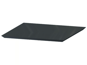 SLIMTOP - Square steel table top by RD Italia