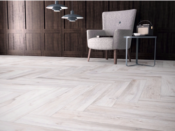 LIVE - Porcelain stoneware flooring with wood effect by RECER