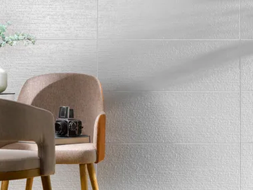 MORE CODE - Indoor white-paste 3D Wall Cladding by RECER