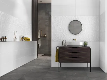 MORE SENSI - Indoor white-paste 3D Wall Cladding by RECER