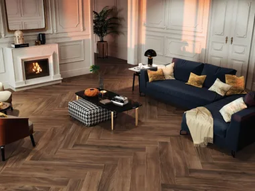 SOLID WOOD - Porcelain stoneware flooring with wood effect by RECER