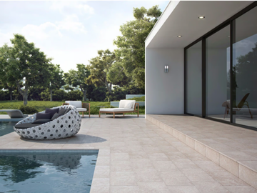 WILD ROCK - Porcelain stoneware outdoor floor tiles with stone effect by RECER