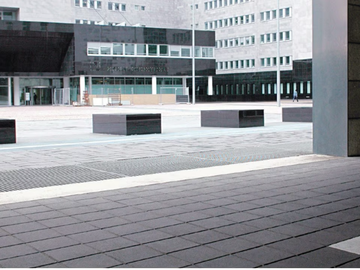 25X25 - GRANITI - Concrete paving block by RECORD BAGATTINI