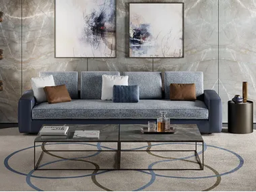 ADONE - Modular 3 seater fabric sofa by Reflex