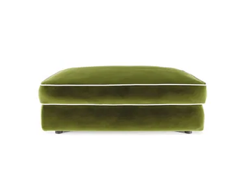 ADONE - Upholstered fabric pouf by Reflex
