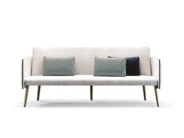 AMET - 2 seater leather sofa by Reflex