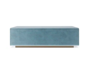 BAG - Upholstered leather bench by Reflex