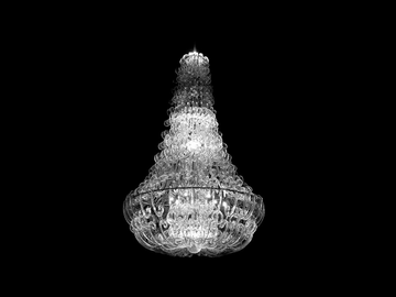 CASANOVA - LED Murano glass pendant lamp by Reflex