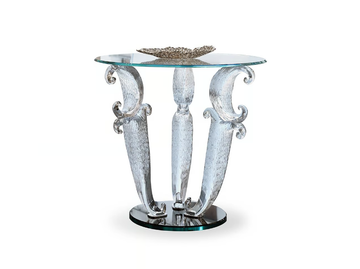 CASANOVA - Round glass coffee table by Reflex