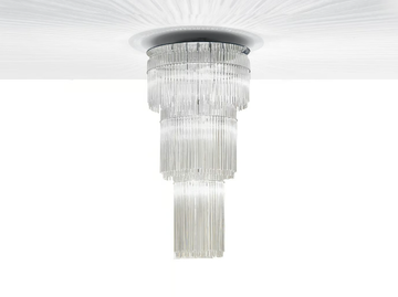 CHARLESTON GRAN CHARLESTON - LED Murano glass pendant lamp by Reflex