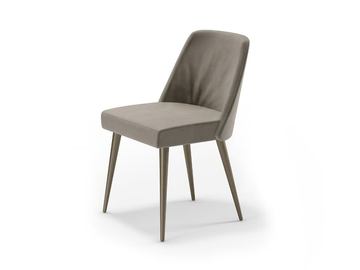 COMFORT - Upholstered leather chair by Reflex