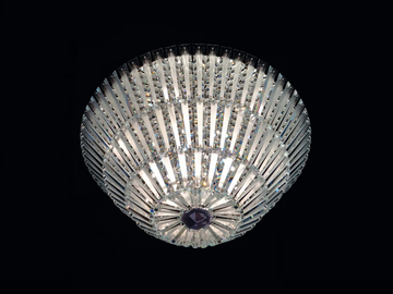DIAMANTE - LED Murano glass ceiling lamp by Reflex