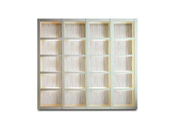 DUNE - Bookcase with built-in lights by Reflex