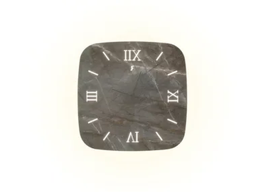 NAUTILUS - Wall-mounted Marmoreflex® clock by Reflex