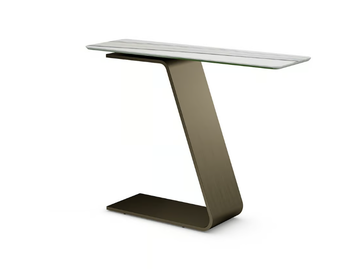 OH - Rectangular glass console table by Reflex