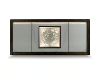 PALAZZO DUCALE - Sideboard with integrated lighting by Reflex