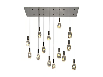 SASSI - LED Murano glass pendant lamp by Reflex