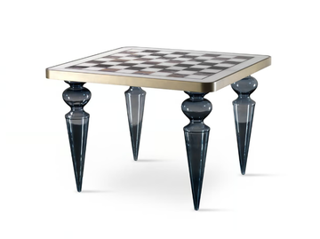SCACCHI - Murano glass coffee table game by Reflex