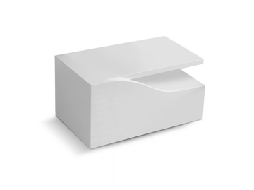 SEGNO - Bedside table with drawers by Reflex