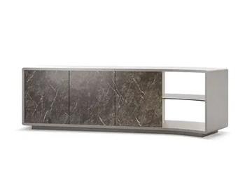 SPACE BUFFET - Marmoreflex® sideboard with doors by Reflex