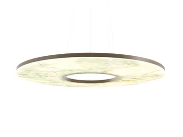 SPACE - LED tempered glass pendant lamp by Reflex