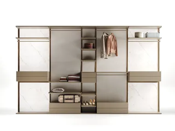 WALLY - Walk-in wardrobe by Reflex