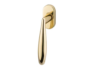 ALISE - DK window handle on rose by Reguitti