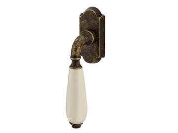 CINZIA - DK window handle on rose by Reguitti