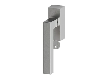 GENEVE - DK window handle with lock on rose by Reguitti