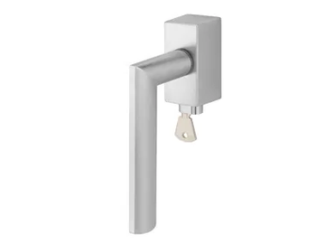 IXIA - Window handle with lock on rose by Reguitti
