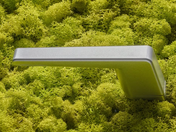 OBLIQ - Recycled aluminium door handle by Reguitti