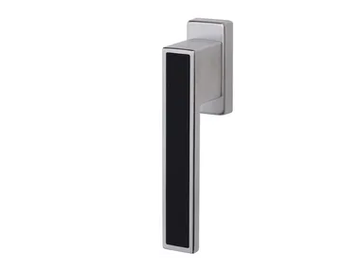 Q-INSERT - DK Zamak window handle on rose by Reguitti
