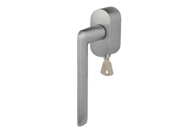 SPRING - DK Zamak window handle with lock on rose by Reguitti