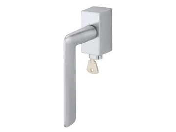 SPRING - DK Zamak window handle with lock on rose by Reguitti
