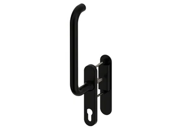 STOCCOLMA - Pull handle with Euro profile hole and flush pull plate by Reguitti
