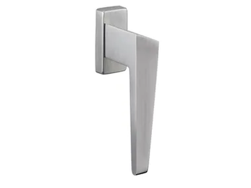 WONDER - DK Zamak window handle on rose by Reguitti