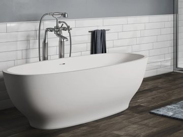 AKITO - Freestanding Solid Surface bathtub by RELAX