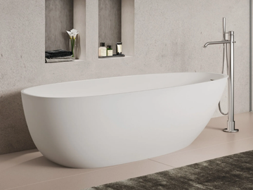 FRESIA - Freestanding Solid Surface bathtub by RELAX