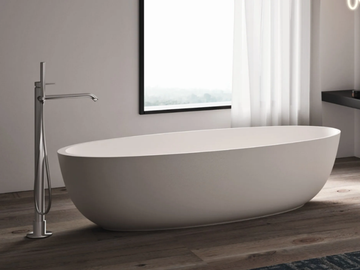 VINCA - Freestanding Solid Surface bathtub by RELAX