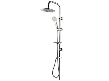 ASTA DOCCIA DOPPIA - Wall-mounted shower panel with overhead shower by Remail by G.D.L.