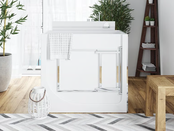 E-CUBE - Walk-in bathtub by Remail by G.D.L.